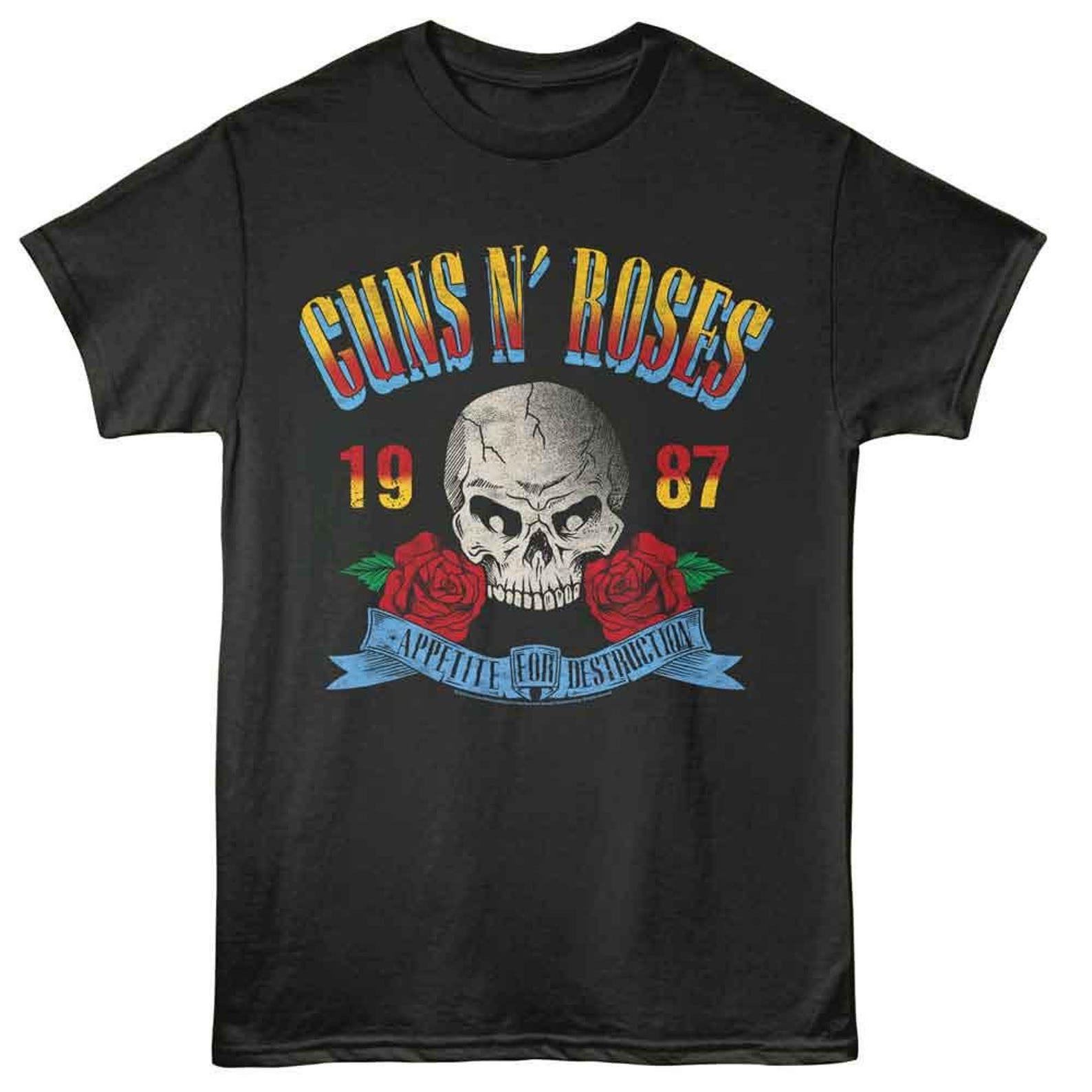 Guns N Roses AFD 87 Smoke T-Shirt 4XL