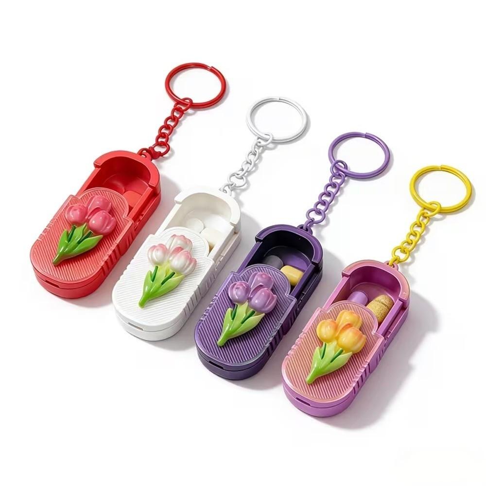 Compact Portable Pill Case Waterproof Pill Storage Container Multi-functional Mini Pill Box Travel
