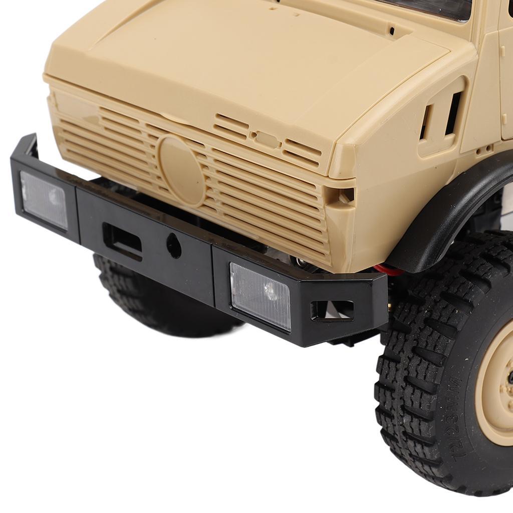 1:12 Full Scale RC Truck 2.4G Remote Control RC Climbing Car 4 Wheel Drive Off Road RC Car with Lamp Set for Kids