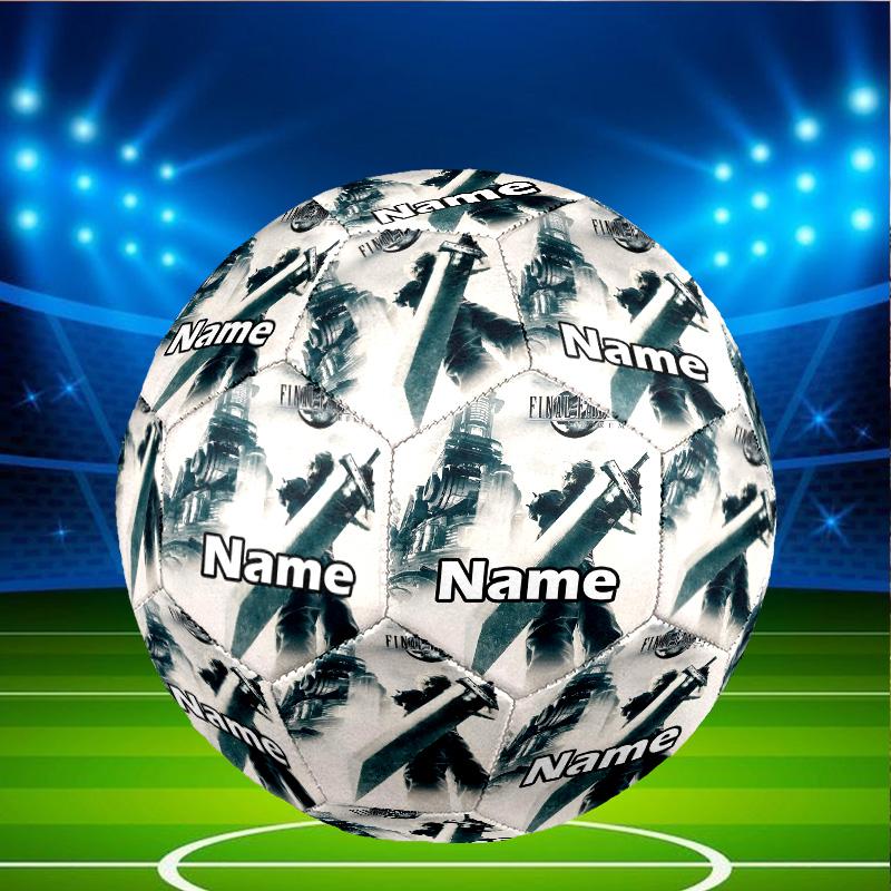 Custom Name Personalized Final Fantasy Print Size 5 Soccer Ball Training & Match Football, for Team, Kicking, Gift for Football