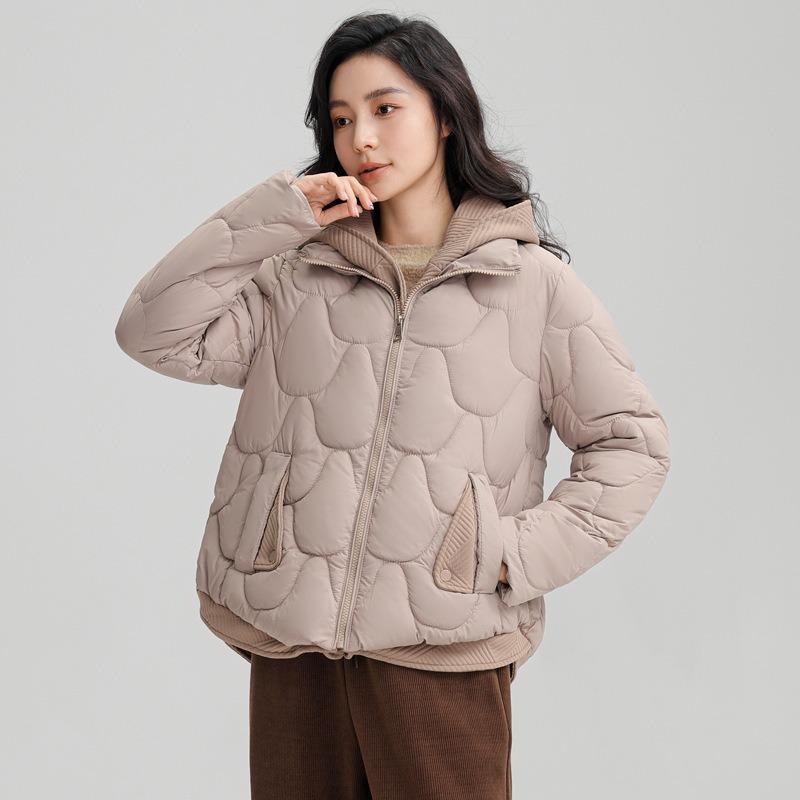 New winter short loose down cotton-padded clothes hooded small jacket thickened cotton-padded jacket slimming trendy cotton-padded clothes women
