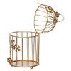 Gold Plated Colour Tealight Candle Holder with Flower Vine- Diwali Candle Holder- Diwali Decorations Items for Home Decor