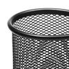 Osco Wiremesh Pen Pot Pencil Holder Desk Organiser, Metal Mesh Pen Cup for Office Home School, Compact Desktop Storage for Pens Pencils Rulers Brushe