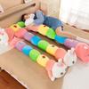 Rainbow Long Bunny Plush Pillow Large Body Pillow for Cuddling And Support Soft Stuffed Animal for Girls And Kids Gift