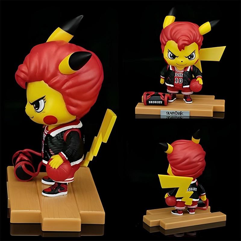 Gk Cs Ko Slam Dunk Sakuragi Pikachu Figure Collectible Model