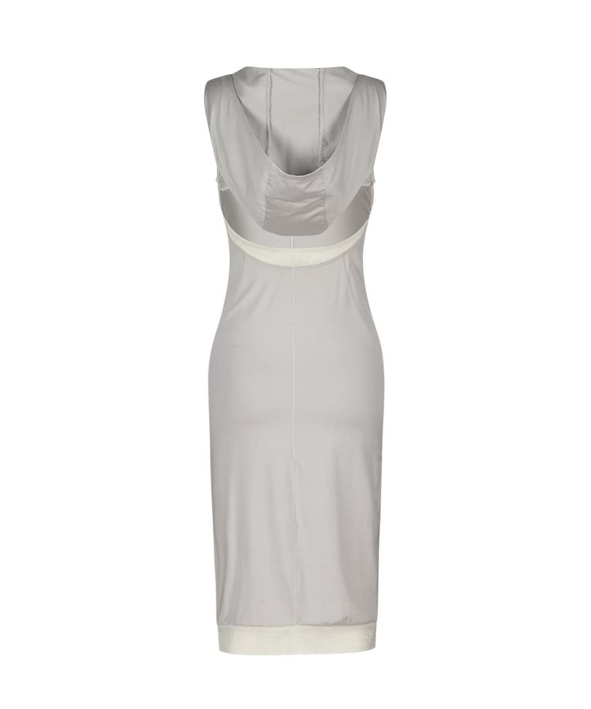 Ohos Flatseam Halter Midi Dress / Gray