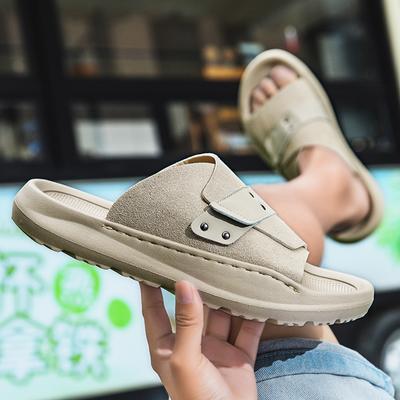 Mode Été pantoufles pour hommes Confortable et tendance qualité style design Plage de loisirs en plein air Décontracté de rue quotidien Sandales Ventes chaudes