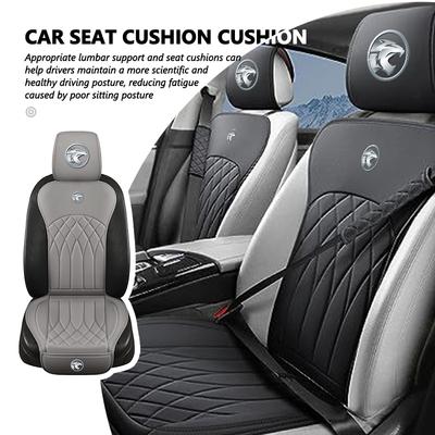 For Proton Car Seat Cushion Breathable Leather Headrest Cover Seat Protect Mat Accessories SAVVY SATRIA SAGA X70 SUPRIMA S PREVE