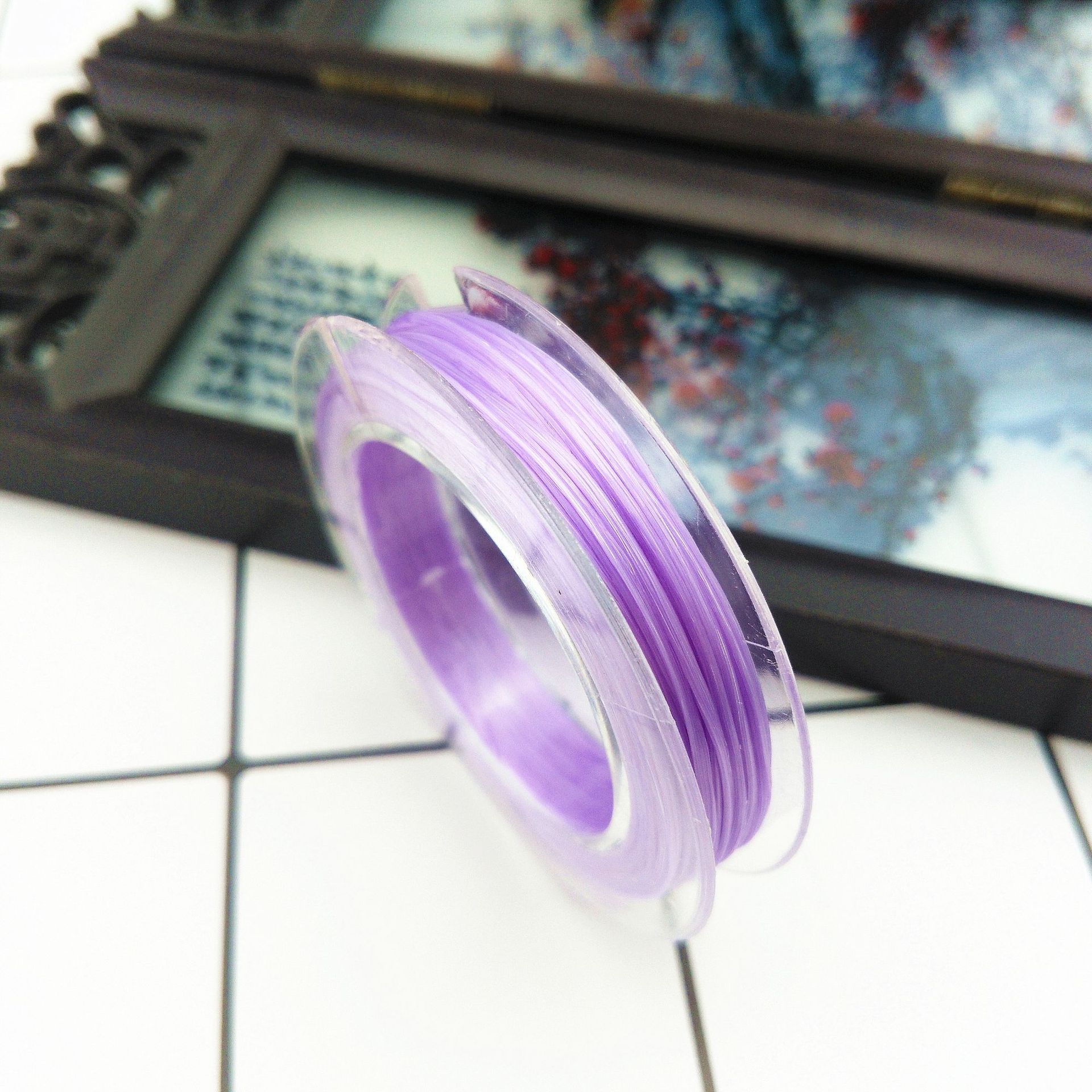 

DIY Бисероплетение Плоская эластичная проволока Кристалл Ремесленные принадлежности Шнуры Линия Для Изготовления Ювелирных Изделий 10 Ярдов/Рулон DIY Бисероплетение 1 Шт. Эластичные Шнурки Аксессуары approx 10m 1Pcs