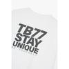 STudio Tomboy Unique LeTTering ShorT Sleeve T shirT  9176222994cT 