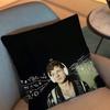 Whatever'S Clever! Charlie Puth Pillow Case Anti-Dustmite Pillowcase Invisible Zipper Silky Short Plush Sofa Cushion Cover