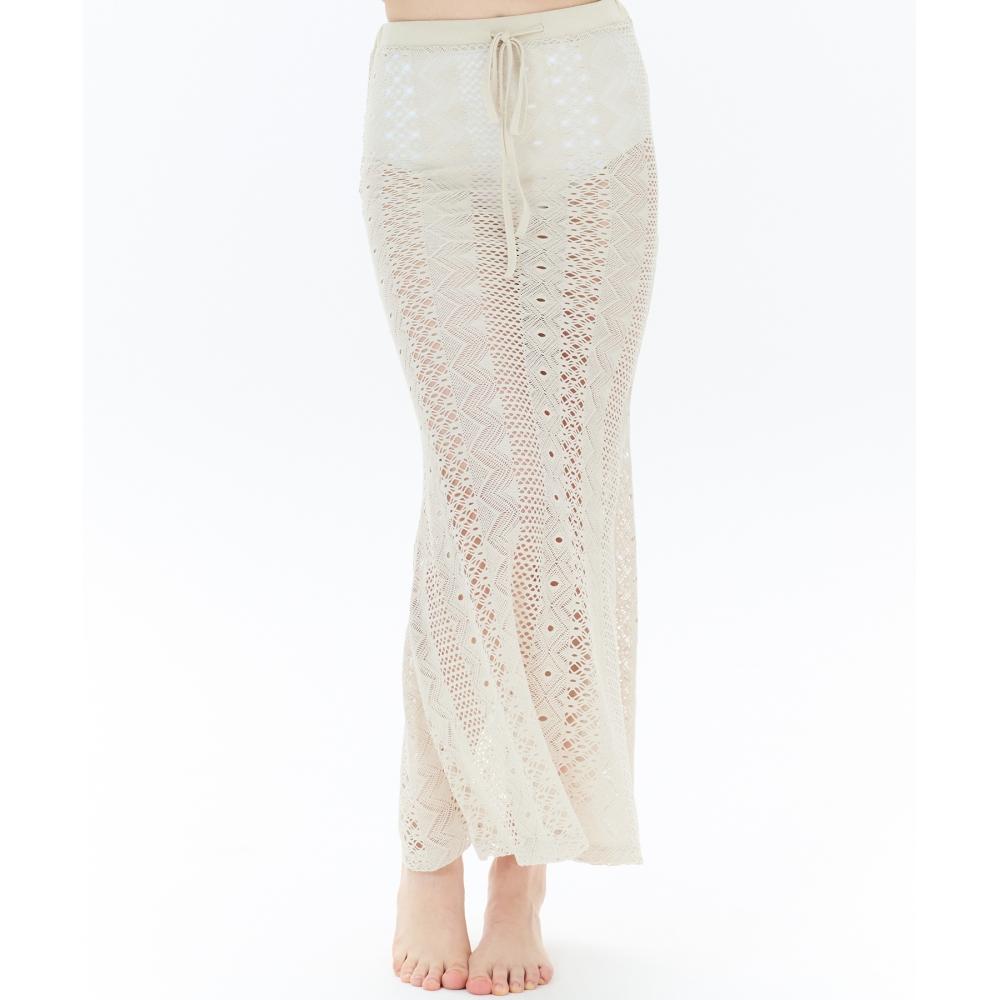 

LUV IS TRUE BE BEACH SET SKIRTBEIGE
