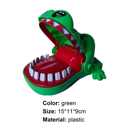 Crocodile Toy Creative Waterproof Plastic Crocodile Mouth Bite Finger Game for Children