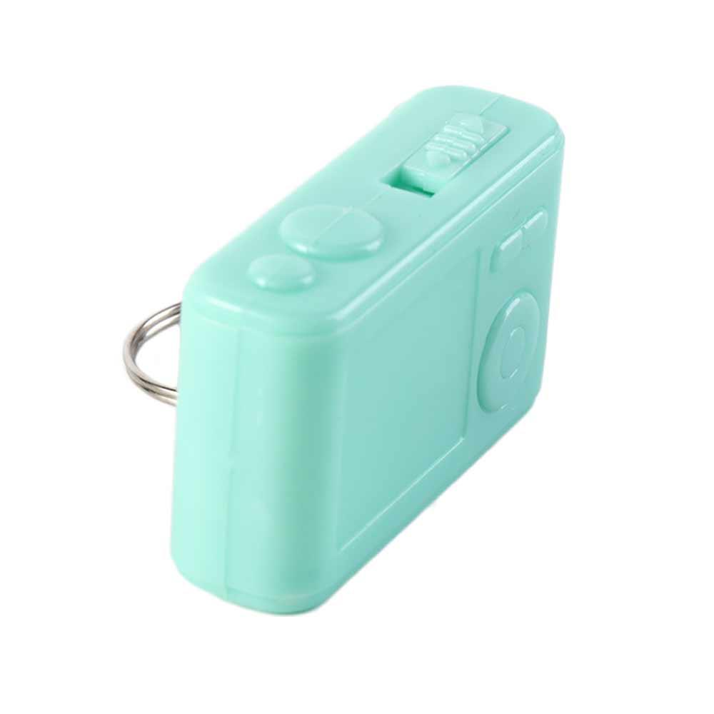 Plastic Camera Electric Luminous Key Chain LED Mini Camera Toy LED Keychains  Decoration