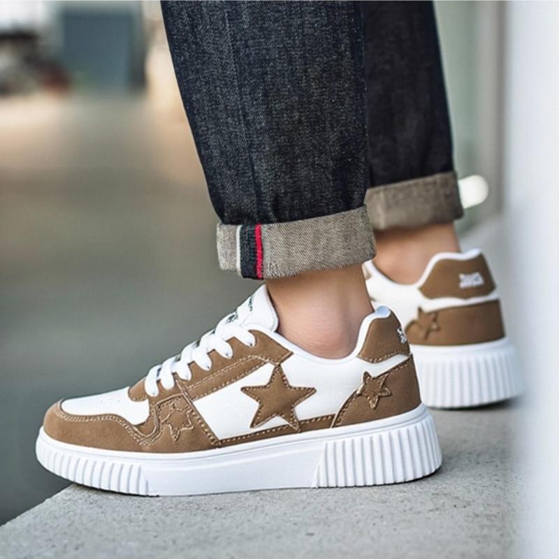 

Men Sneakers Casual Sports Shoes New Breathable Soft Sole Lightweight Skateboarding Training Outdoor Fashion Footwear 35