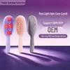 Electric Red Light Hair Nourishing Comb with Scalp Massage & Essential Oil Integration