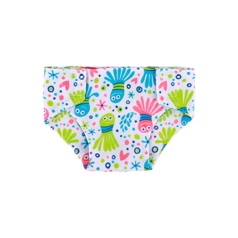 

Кукольные подгузники Милое нижнее белье Принт животные фрукты Для 18-дюймовой американской куклы девочки и 43 см, Аксессуары для кукольной одежды