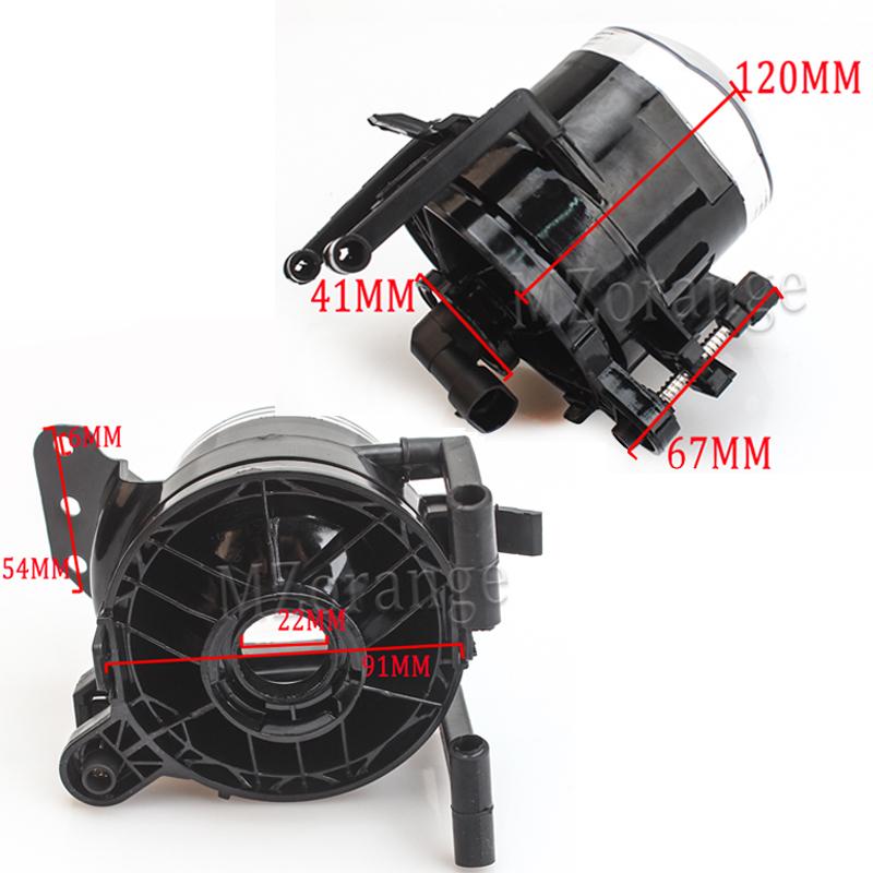 Foglights for BMW E60 E90 E63 323i 325i 520d 520i 530li 525i 5 Series LED Headlights Fog Light Halogen Fog Lamps Front Bumper