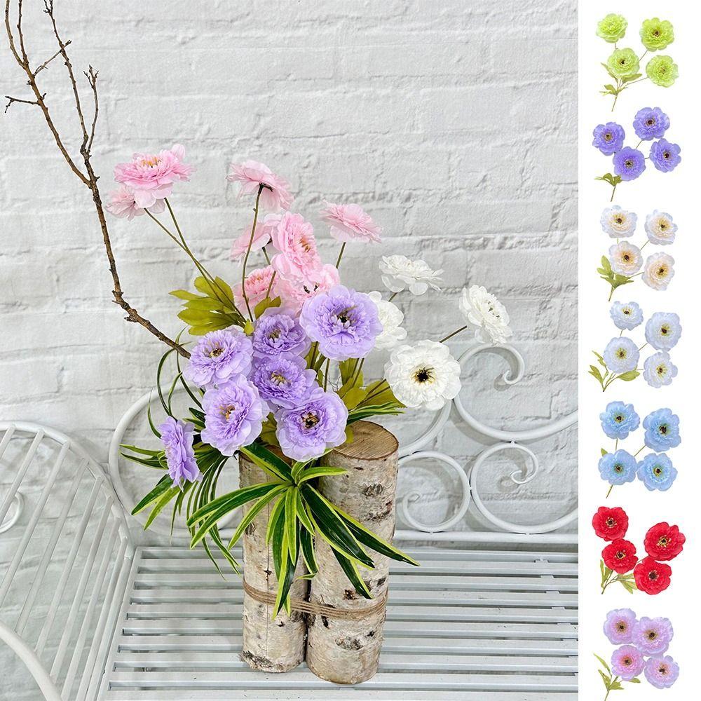 Soft Texture Artificial Flowers Romantic Color Wedding Decor New Christmas Decor  Wedding Hall