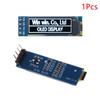 0.91 Inch I2C Iic Oled Lcd Display Module 128X32 Blue/White Color Ssd1306 Driver Ic Dc 3.3V 5V Diy Module
