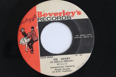 Disque 7 pouces MILLIE SMALL - Oh, Henry / Something's Gotta Be Do LM067 Beverley's Reco Jamaïque Reggae, Ska & Dub Occasion