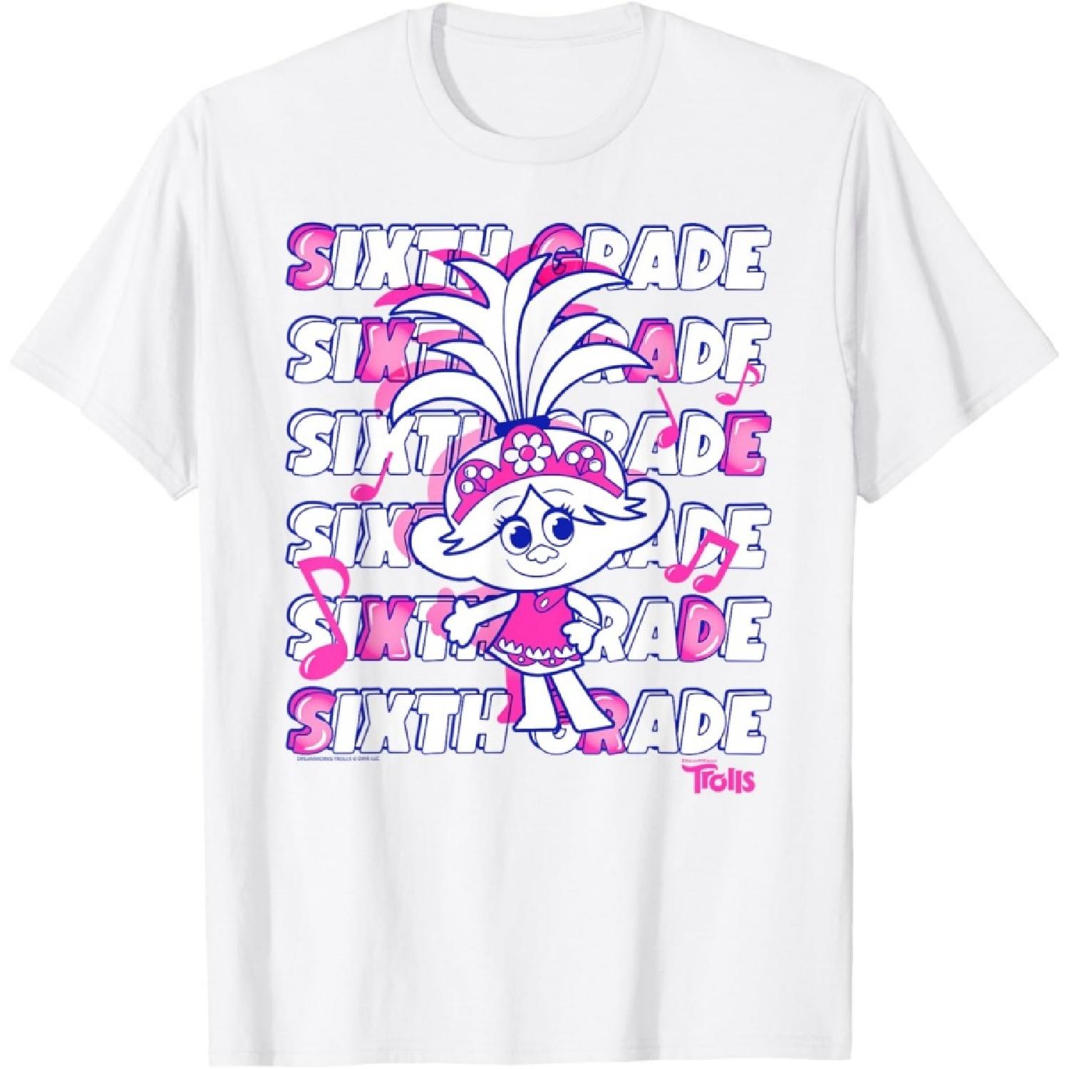 Футболка DreamWorks Trolls Розочка 6 класс S