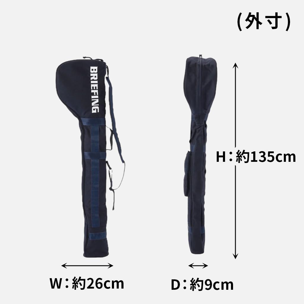BRIEFING Futerał na kije golfowe 1000D Futerał na kije golfowe BRG231G58 Granatowy Futerał na kije golfowe