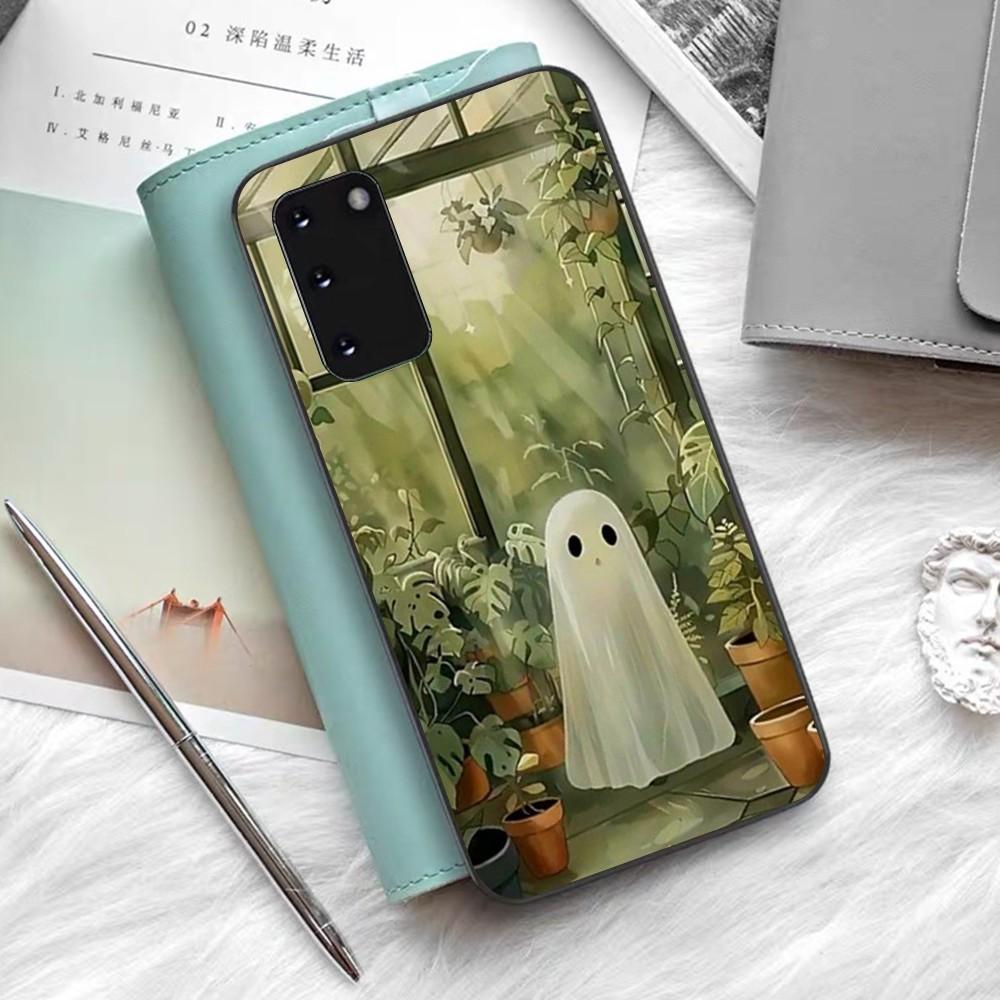 Little Ghost Phone Case For Samsung S 9 10 20 21 22 23 30 23 24 Plus Lite Ultra FE S10lite Fundas