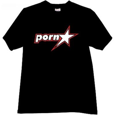 Unisex trička s potiskem PORNSTAR Cool tričko v černé barvě Unisex módní tričko s grafikou Unisex oblečení Harajuku Y2k tričko
