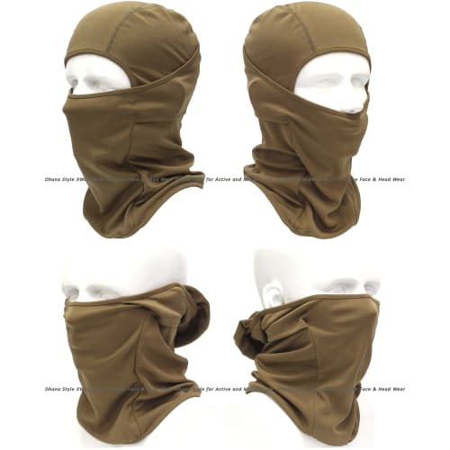 BXB Type 3-Way Tactical Face Mask, Army Balaclava, SWAT, Military Camouflage, Neck Warmer, Ear Caps, Versatile Headwear Breathable, Warm, Quick-Dryi