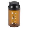 Captain Stag (CAPTAIN STAG) Coffee Bean Measuring Canister, Mini, No Measuring Spoon Required, Made In Japan, UW-3584