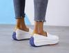 Mode Damen Ballerinas Slip On Mesh Schuhe Frau Leichte Sneaker Frühling Herbst Slipper Femme Basket Ballerinas