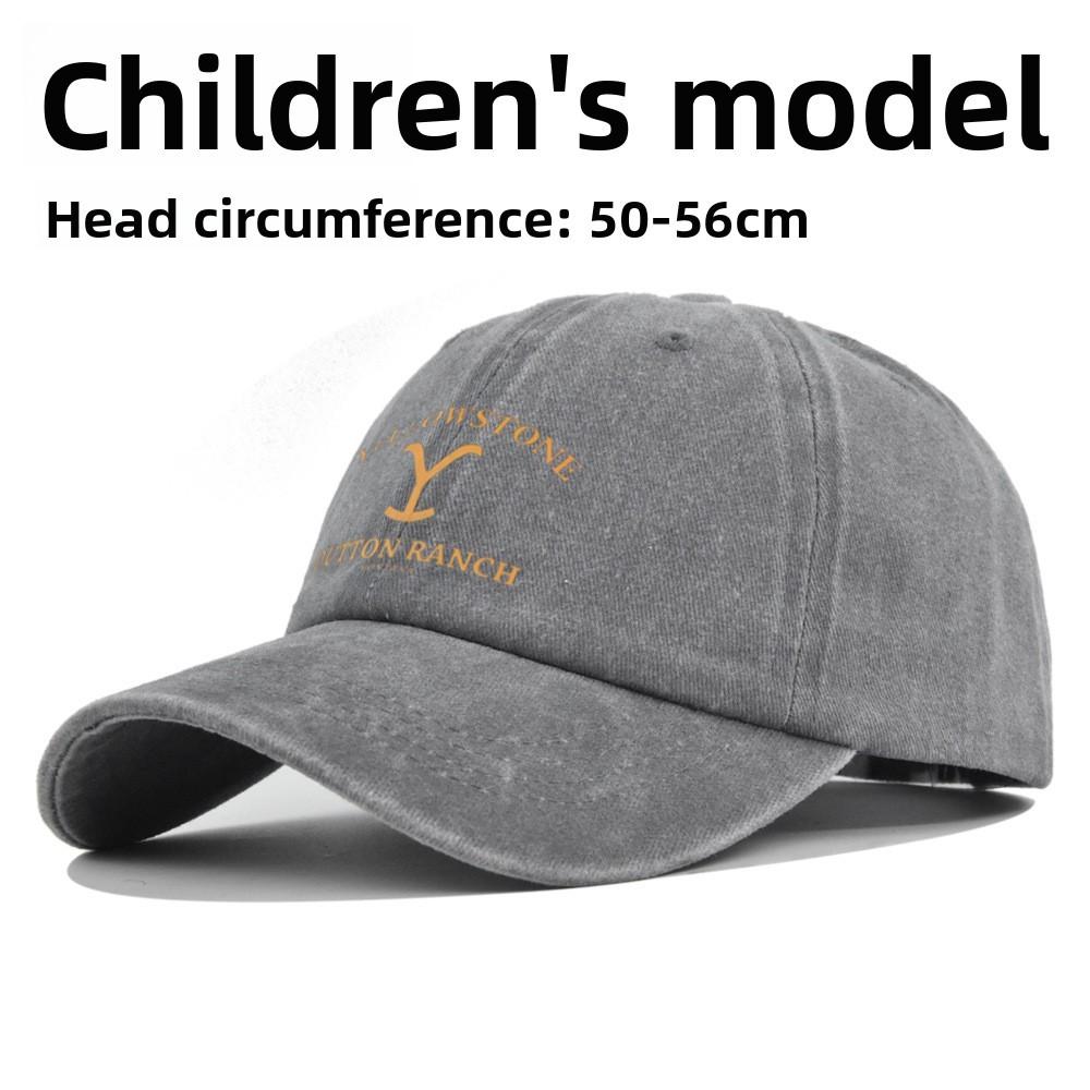 Stone Yellow Letter Embroidery Baseball Cap Sun Protection Breathable Gift Hat