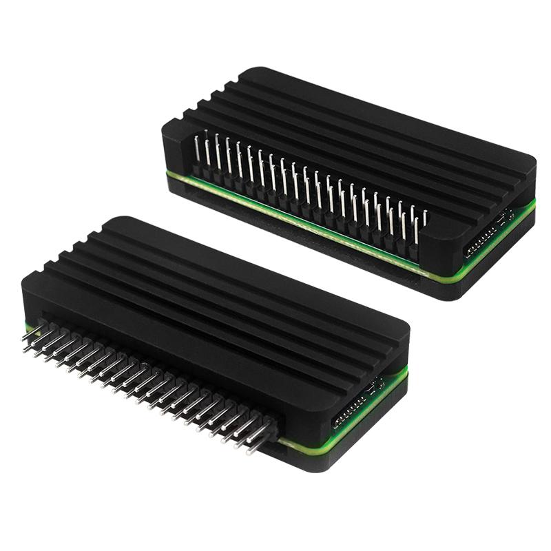 Universelles Schutzgehäuse DIY Hülle Kühlgehäuse Aluminiumlegierung Gehäuse-Kit für Raspberry Pi Zero 2W