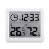 Digital LCD  Hygrometer Humidity Meter Room Indoor Temperature Clock