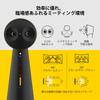 IPEVO TOTEM 180 Panoramic video conferencing 4K full view for conference for small AI autoframing and noise reduction plug and compact - camera, 180°