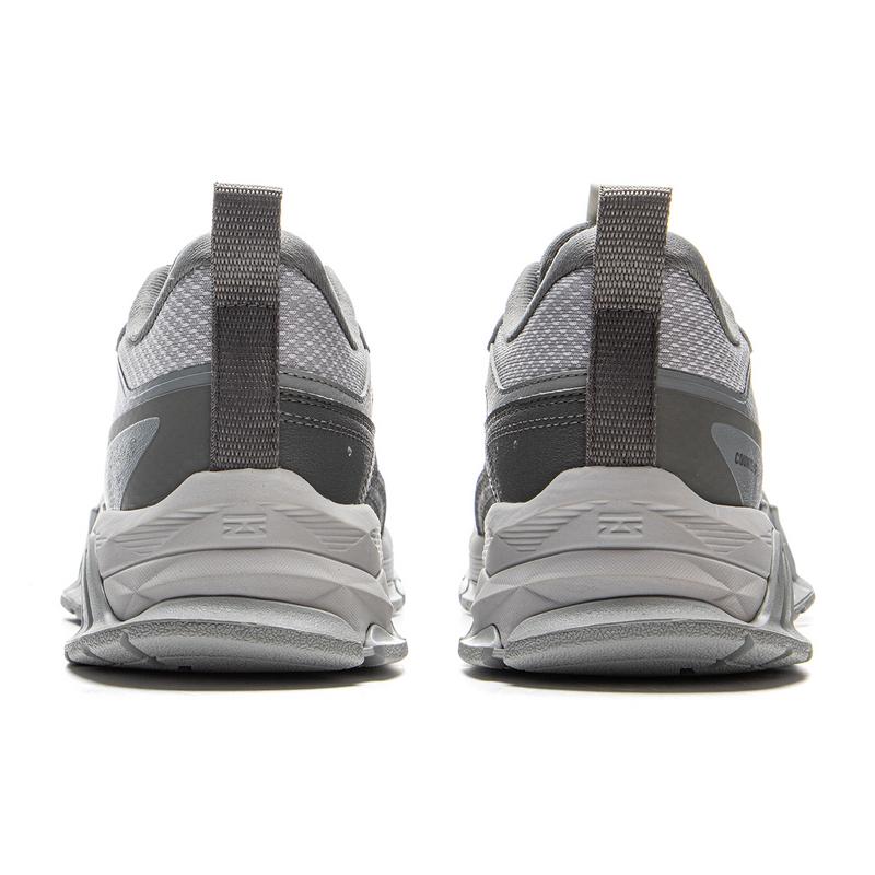 Li Ning CF Suo Xiao Yao Xing V3 Comfortable Fashion Slip Resistant Durable Low Top Hiking Shoes Unisex Hiking Shoes Gray AHTV017-3
