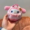 Cartoon Halloween Ghost Candy Kuromi & My Melody Plush Pendant Gift