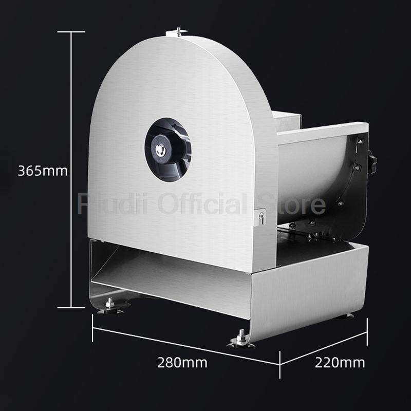 Fully Automatic Slicer Electric Vegetable Cutter Simple Machine For Home Commercial Kitchen Slice Fruit Adjustable Lemon potato