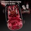 App Control Automatic Masturbator Stroker Adult Toys 7 Thrusting Rotating 7 Licking Vibrating Modes Hands-Free Sex Machine Pocket Pussy Penis Trainer
