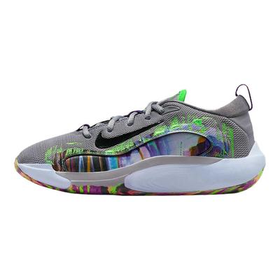 IsoFly GS Cement Grey Green Strike Kids Sneakers Black Vivid-Purple HV2281-001