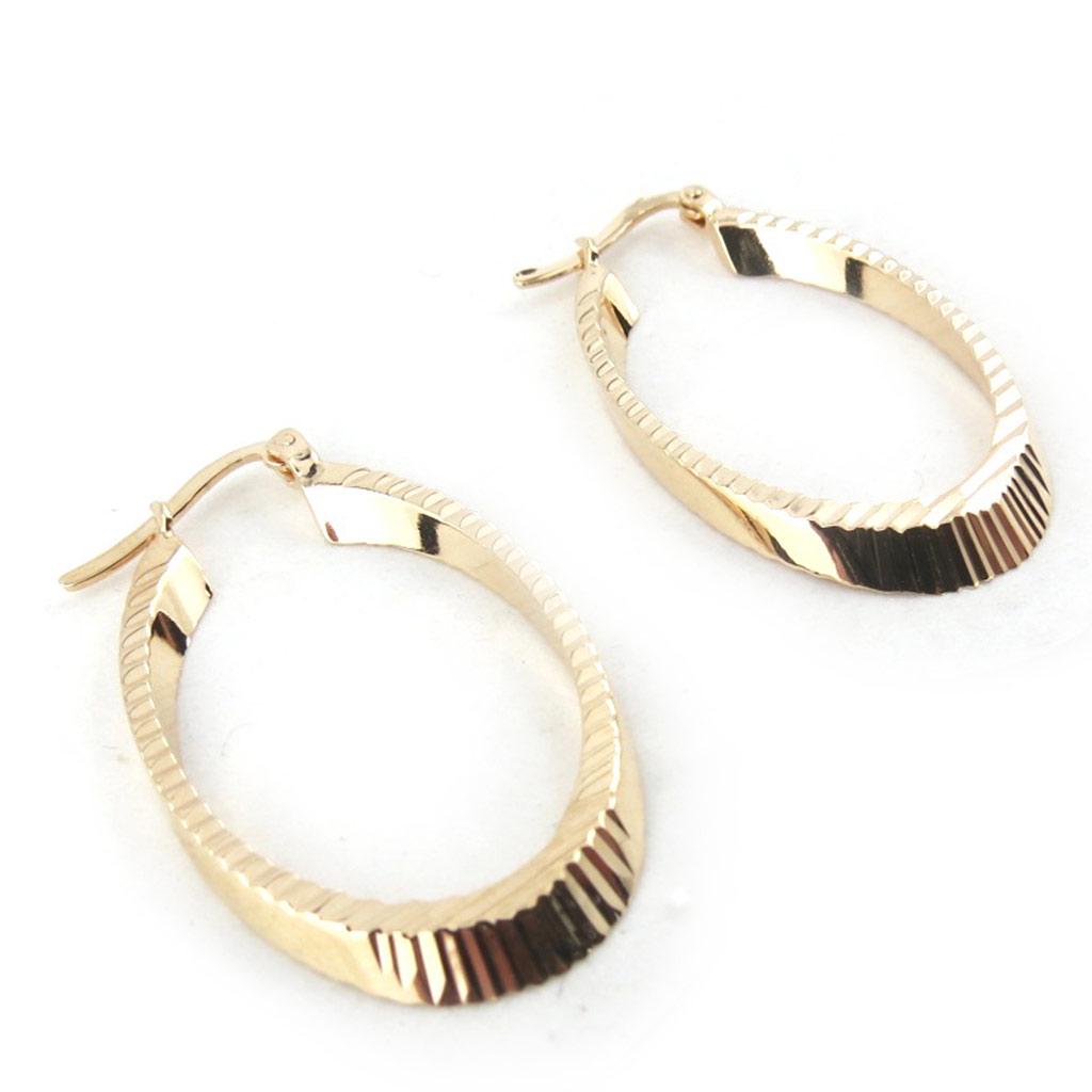 Les Trésors De Lily [N1729] - Créoles 'Valse' (35 mm)