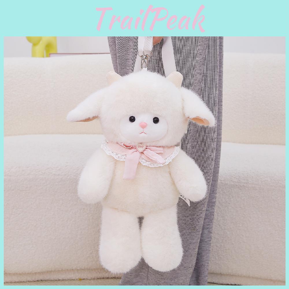 Sheep Plush Backpack Toy For Girls Kids Gift Souvenir