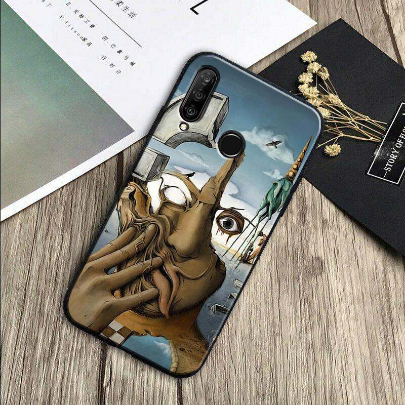 Salvador Dali Painting For Huawei Nova Y91 Y90 Y60 Y70 Y61 Y72 Y73 3i 7i 8i 11 12i 9 10 SE P20 P30 Pro P40 Lite Case