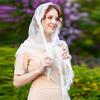 Muslim Lace Trim Headscarf Veil Triangular White Wedding Head Wrap Summer