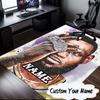 Custom Name James Championship Moment Carpet, Chair Rug,Area Rug for Office Bedroom Living Rooms Bedroom, Doormat Decor Christmas Fan Gifts