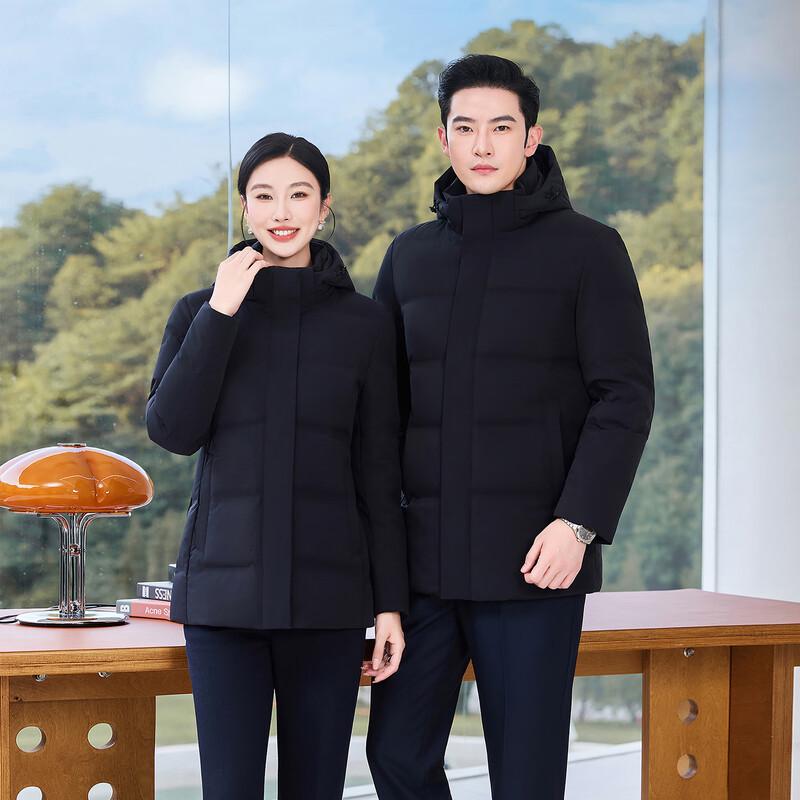 Teluoman Unisex Business Winter Down Jacket