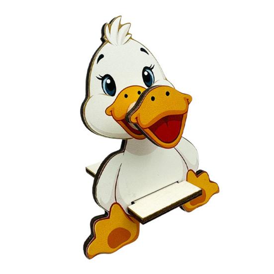 Cute Wooden Animal Duck Dog Display Stand Glasses Holder Cartoon Cow Sunglasses Desktop A