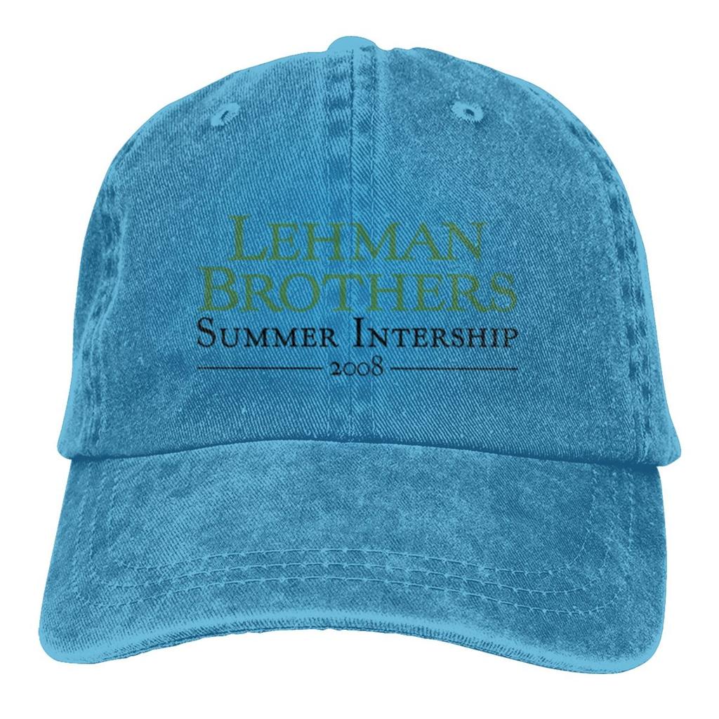 LehUnisex Brothers Summer Internship  Condensed Young Gift A Baseball Cap