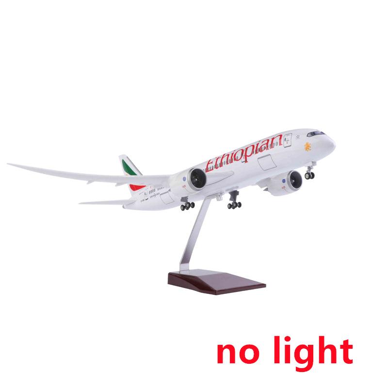 1/130 Scale 47cm Plane Model B787 Series Aircraft Replicates The Aircraft Resin Cast Aircraft With Stand For Aviation Enthusiast